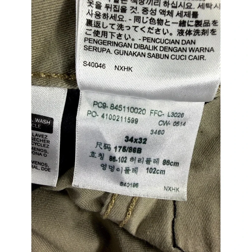 Levi s 511 Jeans Mens 34x32 Slim Fit Streetwear Grunge Straight Leg